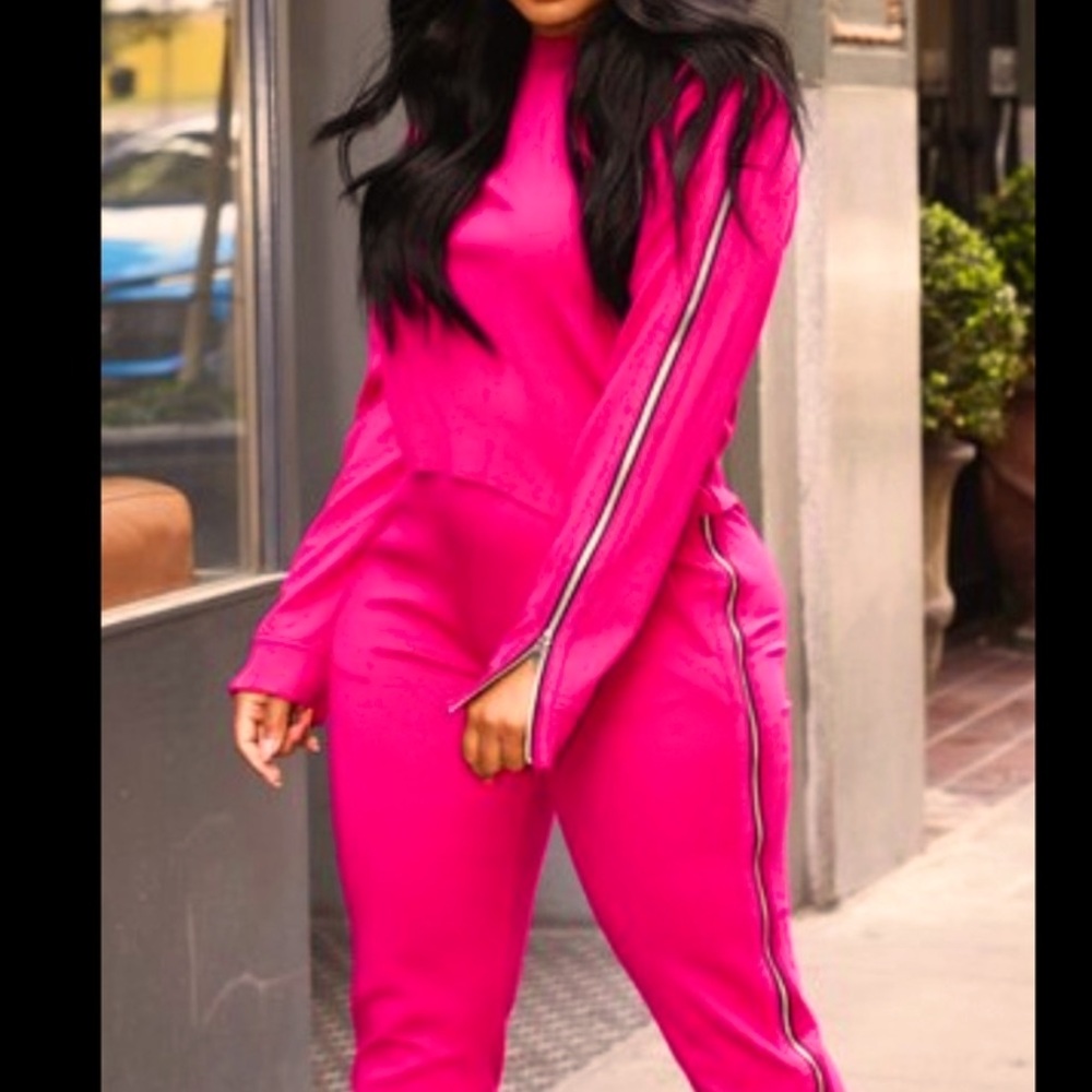 New HalfHeart pink matching set